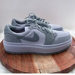 Nike Air Jordan 1 Low Elevate Platform Sneakers Purple Grey DH7004 005 Wmns 11.5